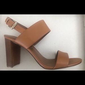 New Nine West Narolyn Block Heel Sandals Sz 9